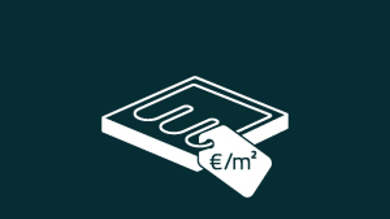 Icon Festpreis pro m² 